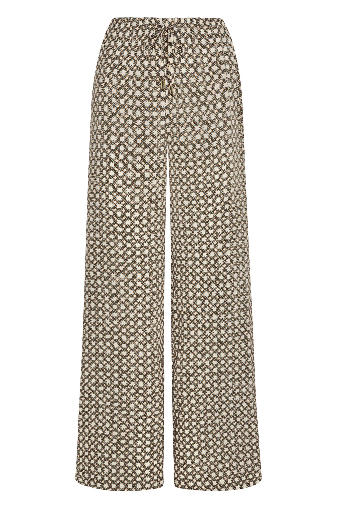 Belize Pant - Tile Geo Silk