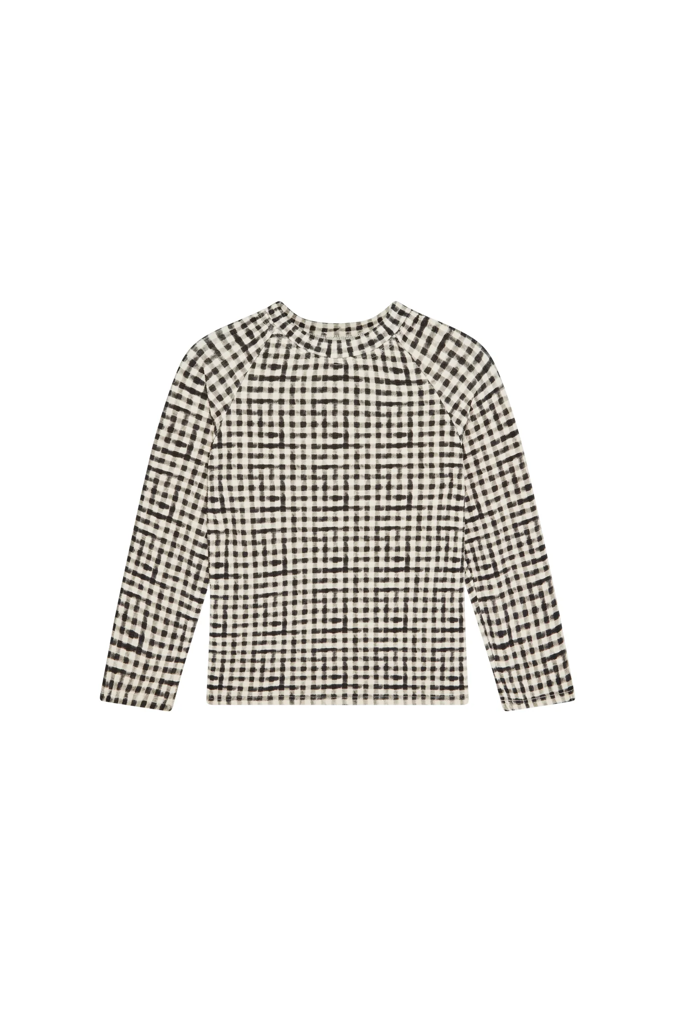 Bondi Rashguard Kids - Black Gingham