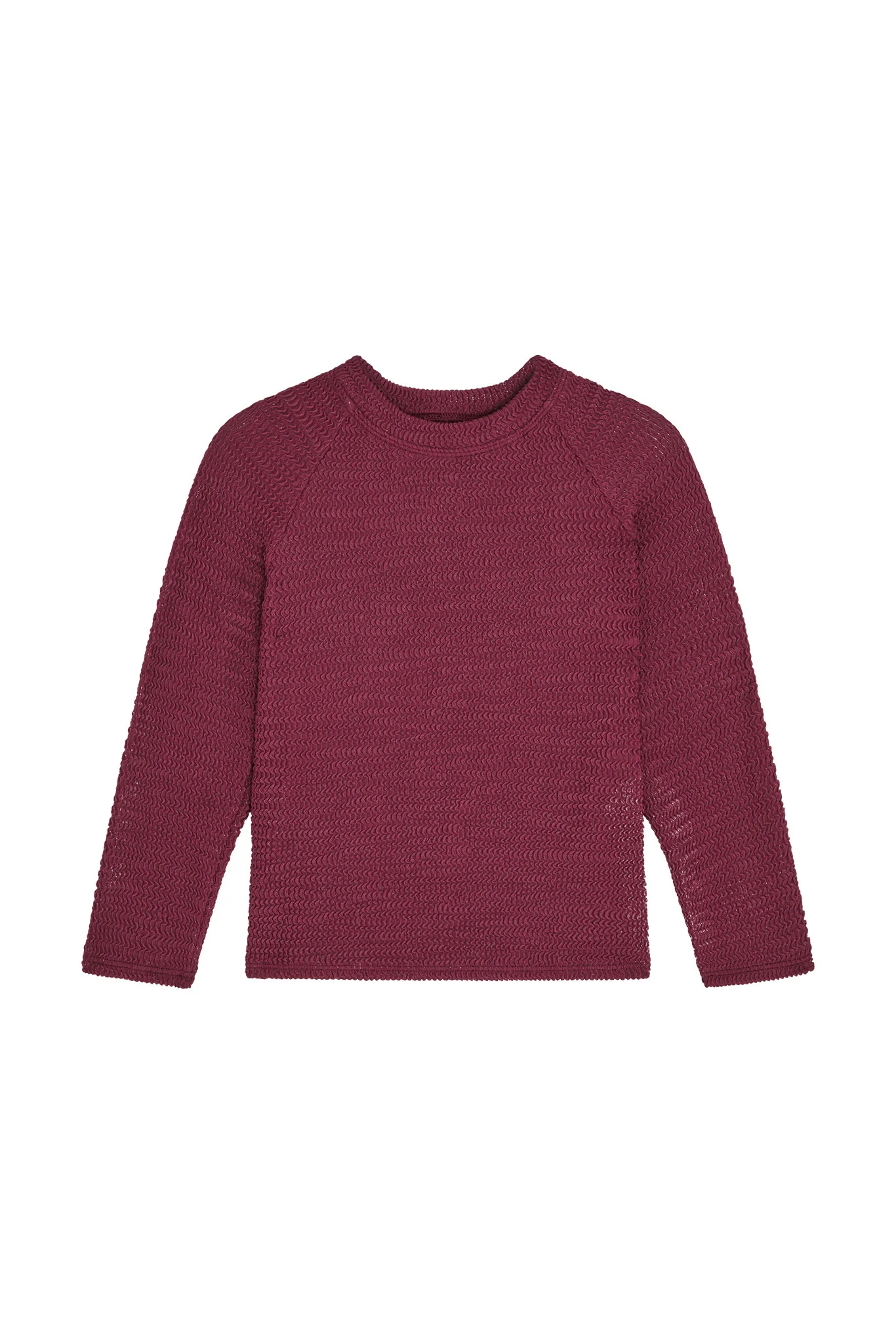 Bondi Rashguard Kids - Fig Crinkle