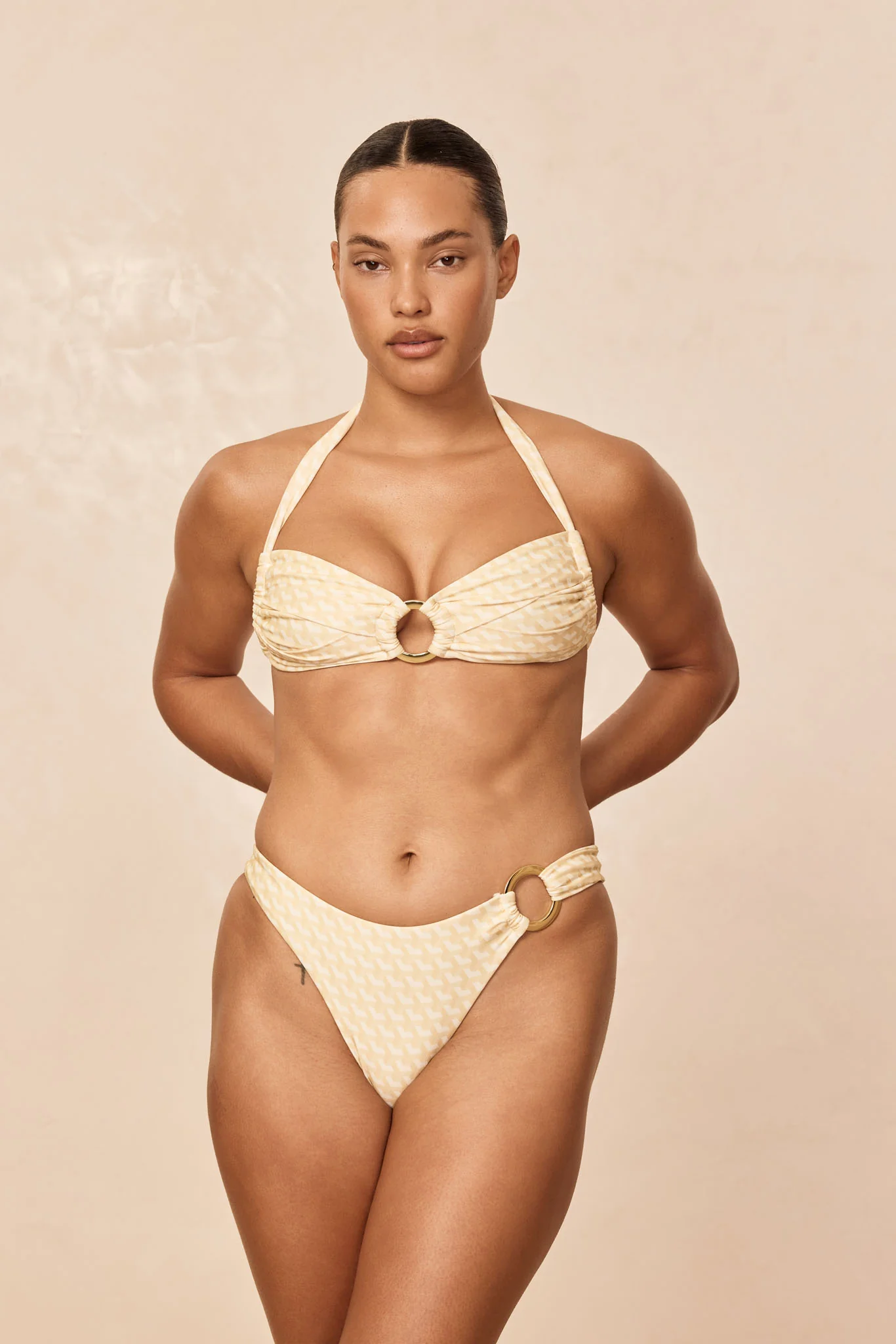 Bronte Bottom - Ivory Geo - Image 3