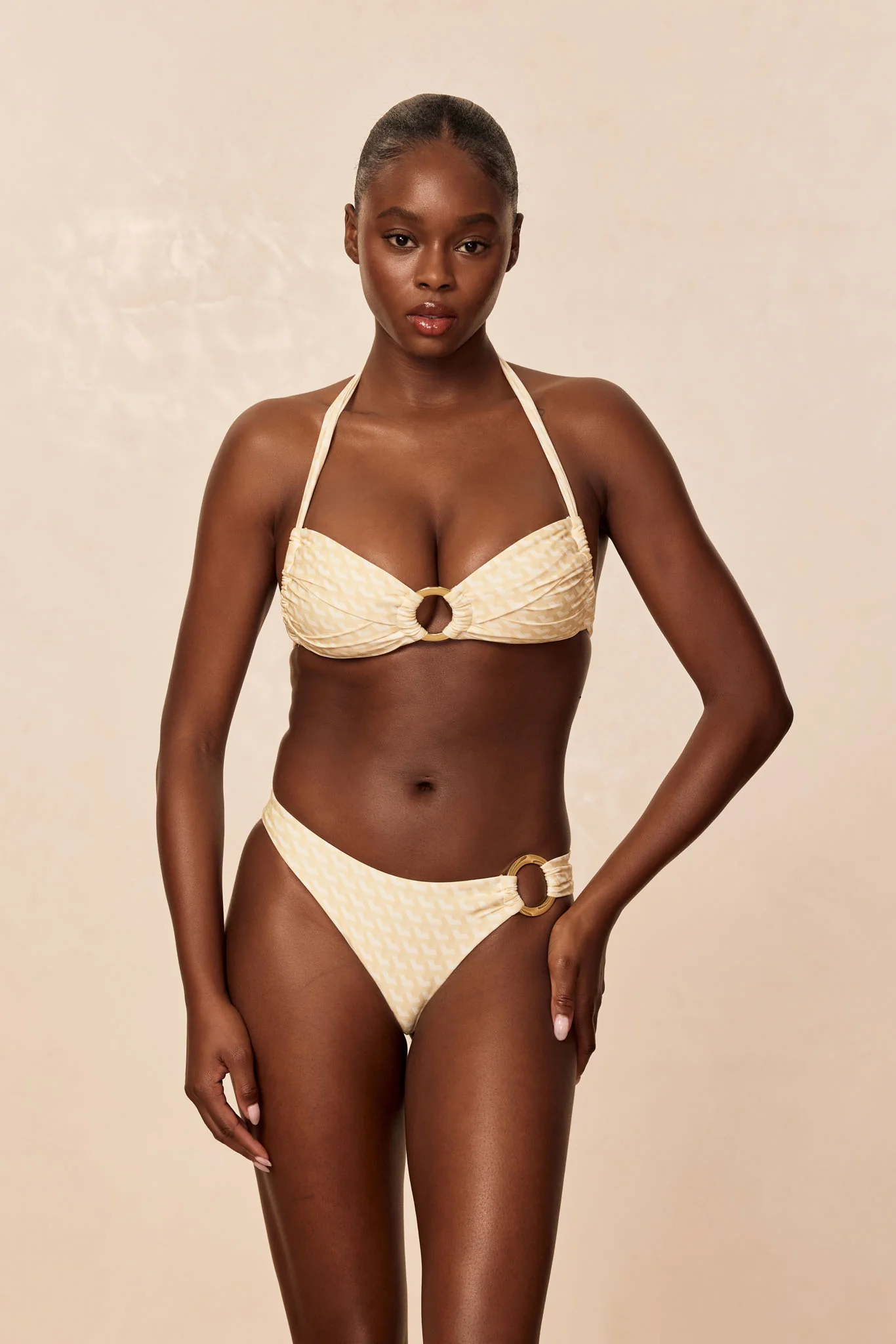 Bronte Bottom - Ivory Geo - Image 5