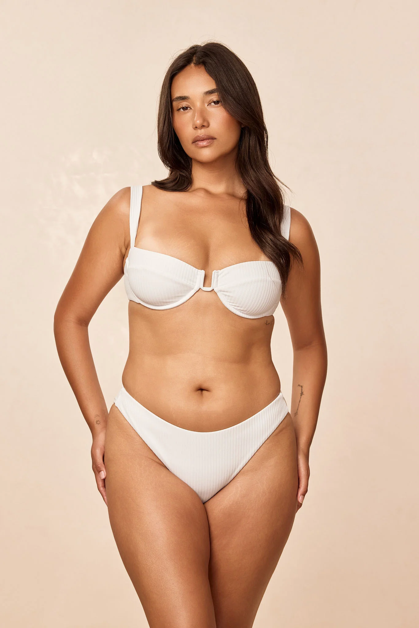 Cala Roja Top - White Rib - Image 6