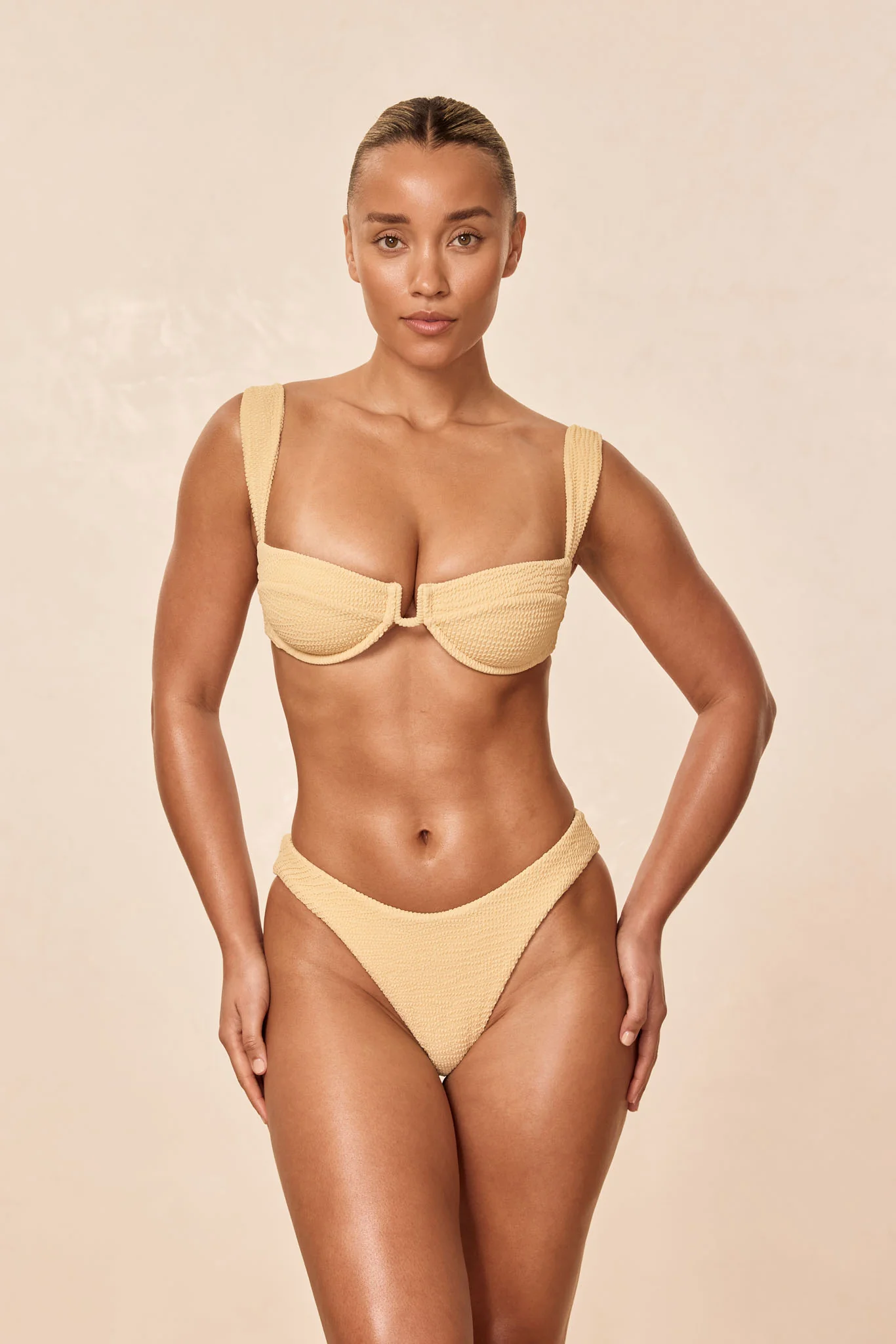 Cala Roja Top - Raffia Crinkle - Image 6
