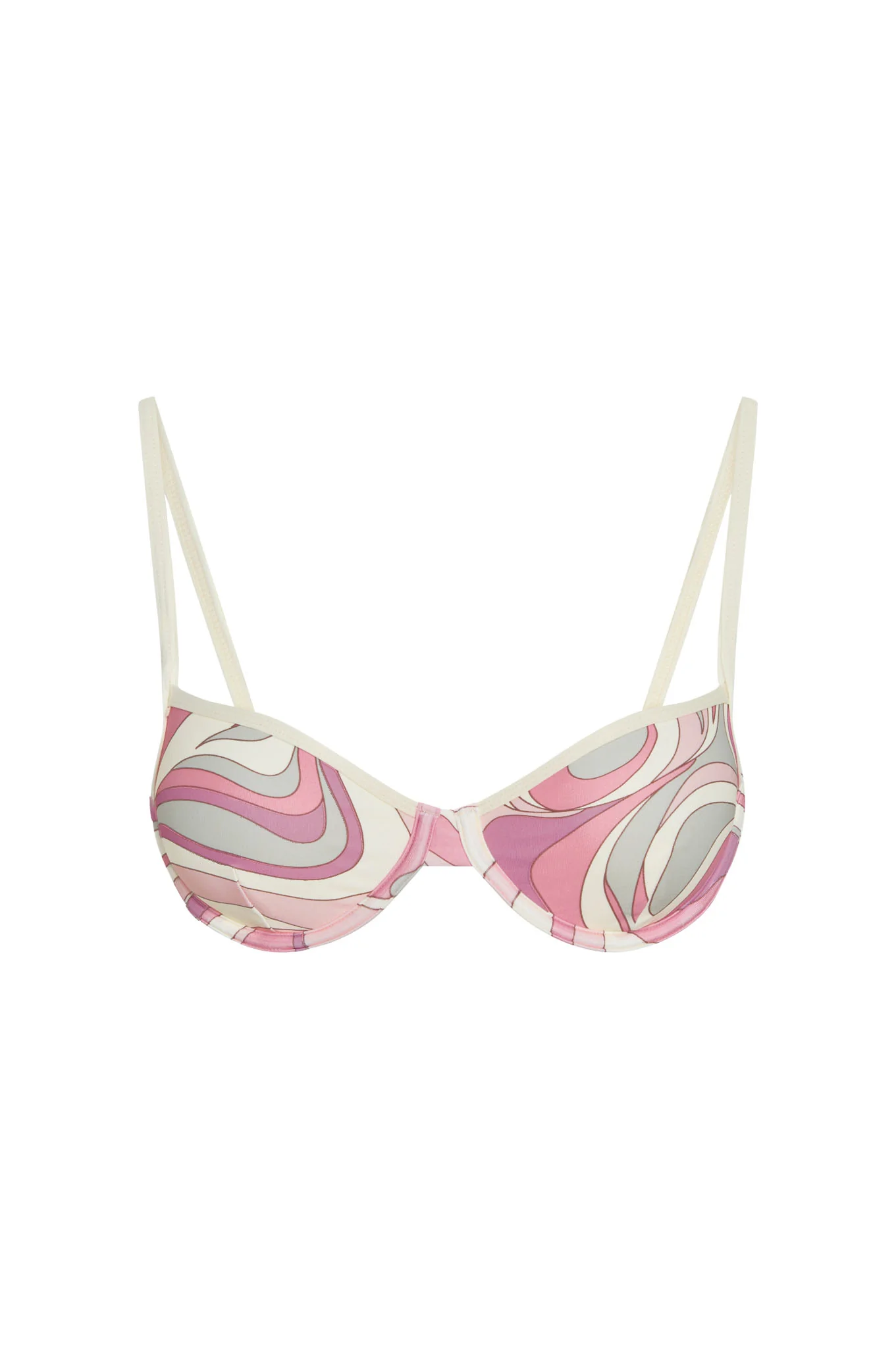 Capri Top Color Block - Costa Rei Pink/Ivory