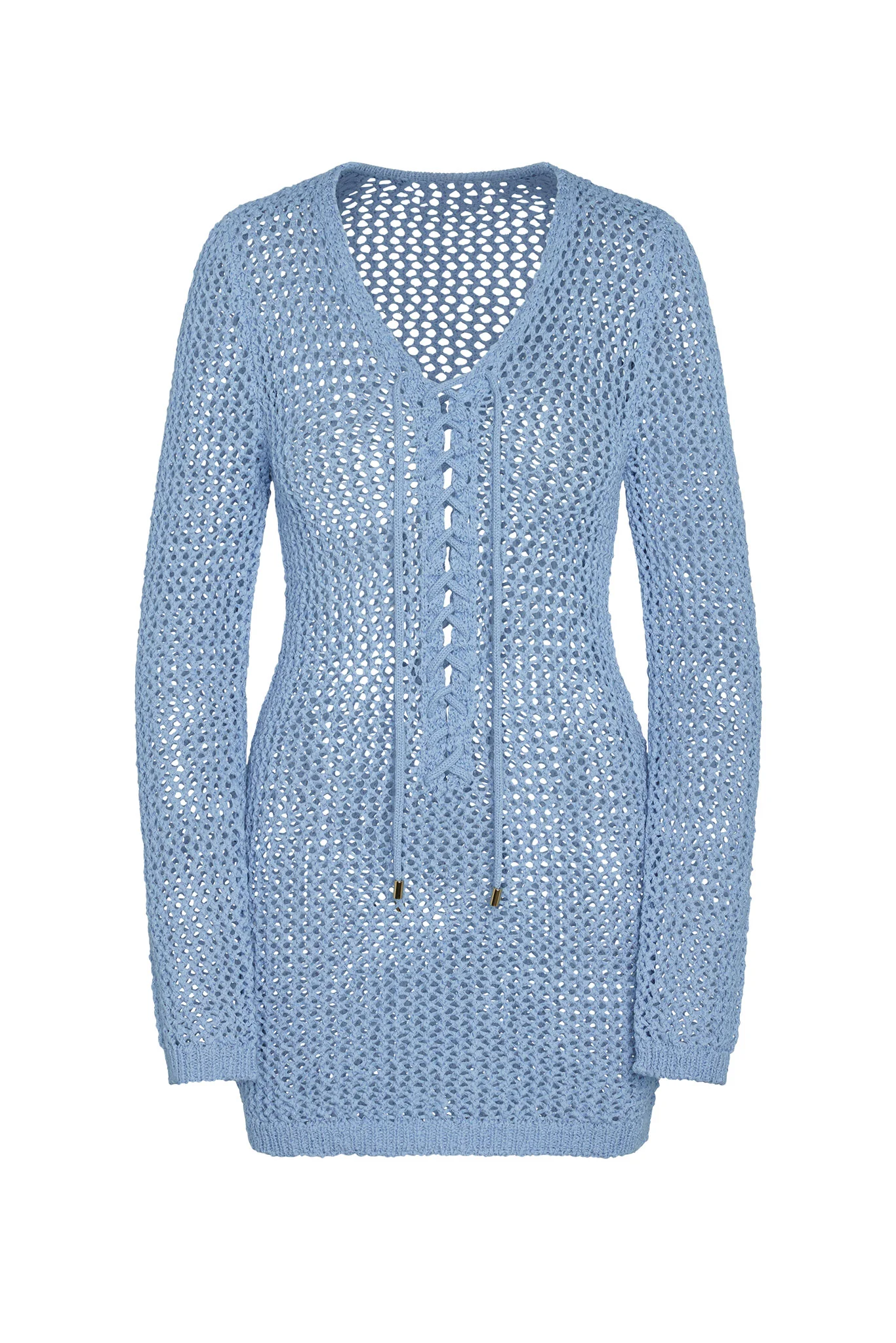 Corossol Mini Dress - Sky Petit Crochet