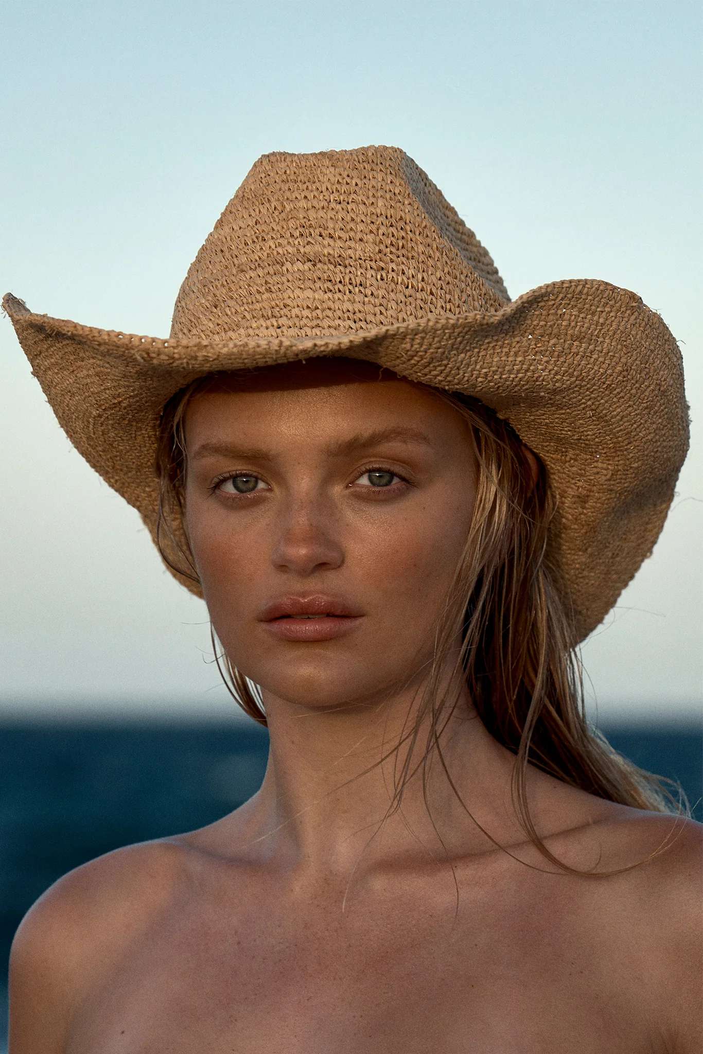Exuma Raffia Hat - Straw - Image 6