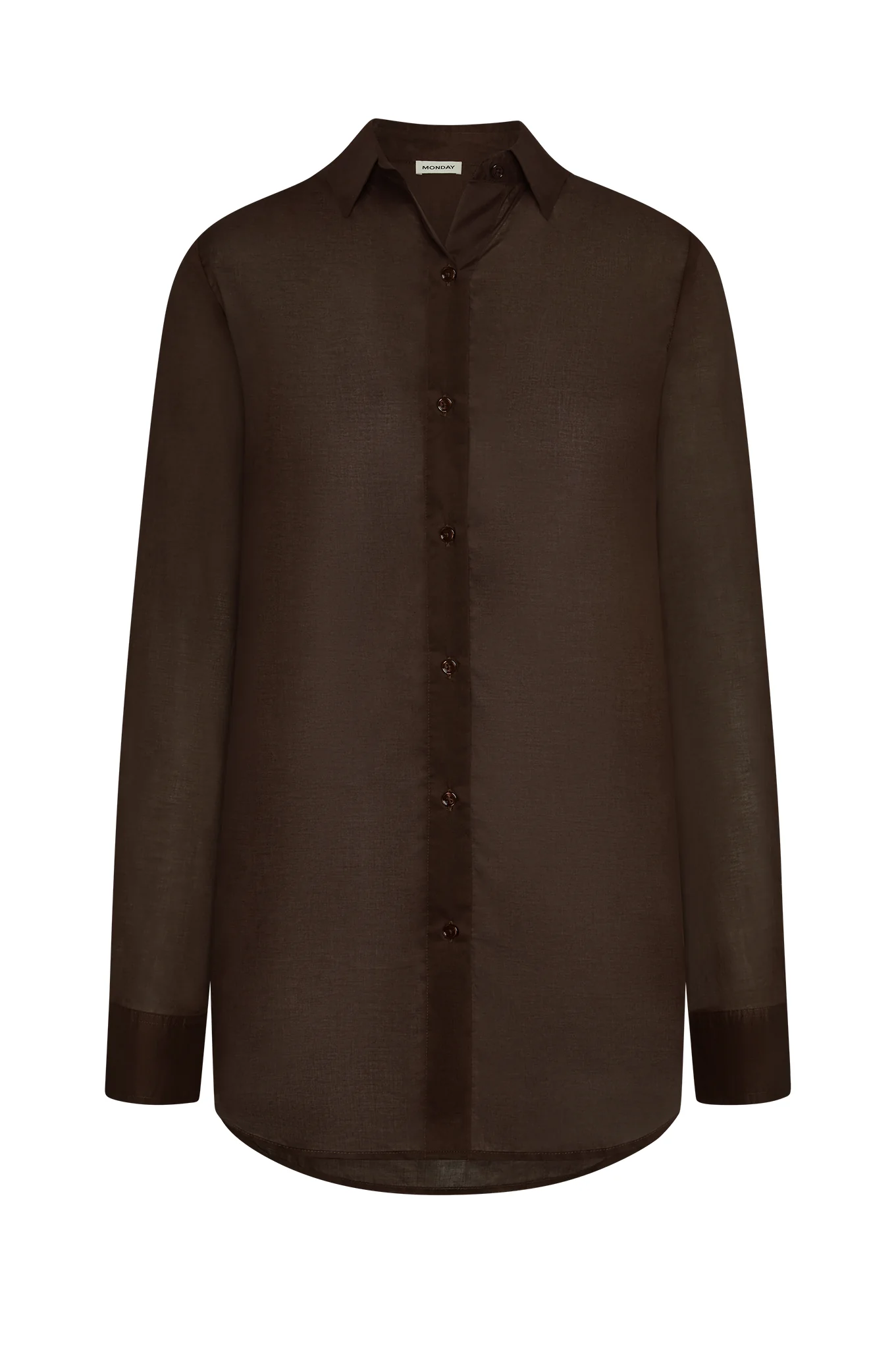 Fiji Tunic - Espresso Cotton Voile