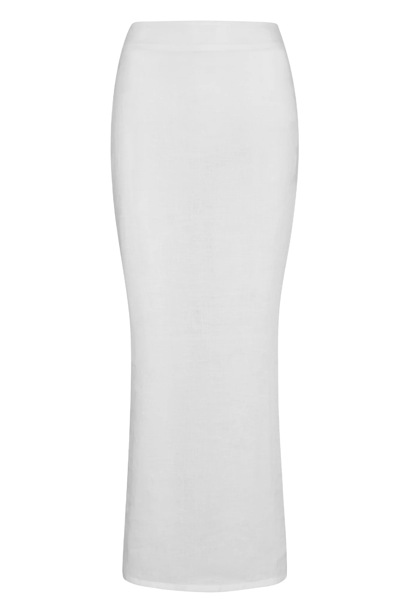 Fontelina Linen Skirt - White