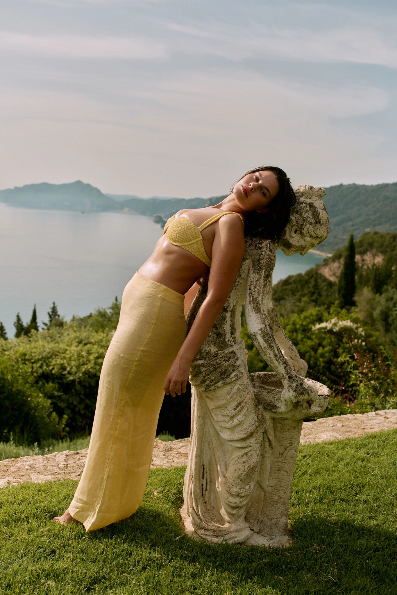 Fontelina Linen Skirt - Honey - Image 7