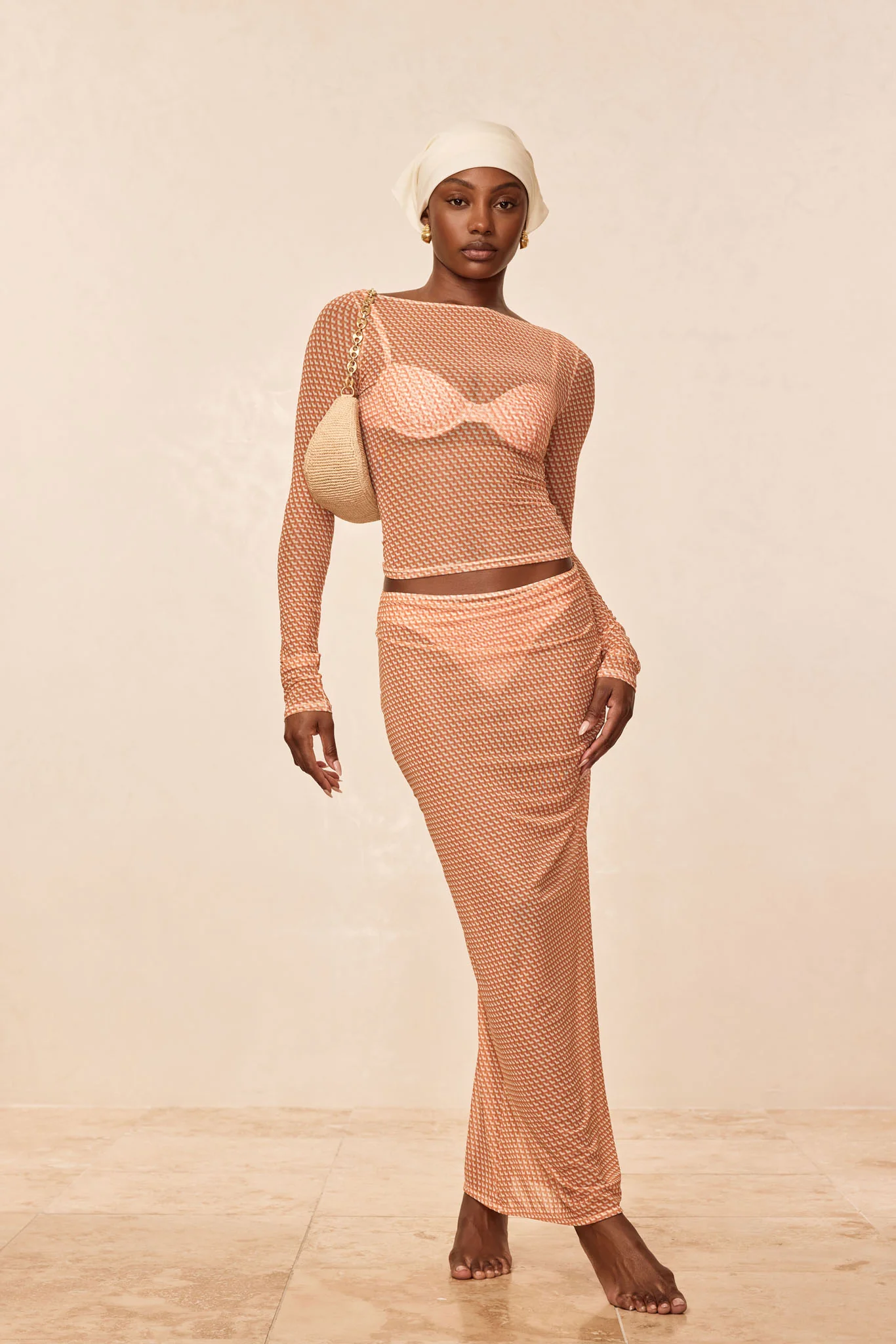 Fontelina Skirt - Micro Geo Mesh - Image 4