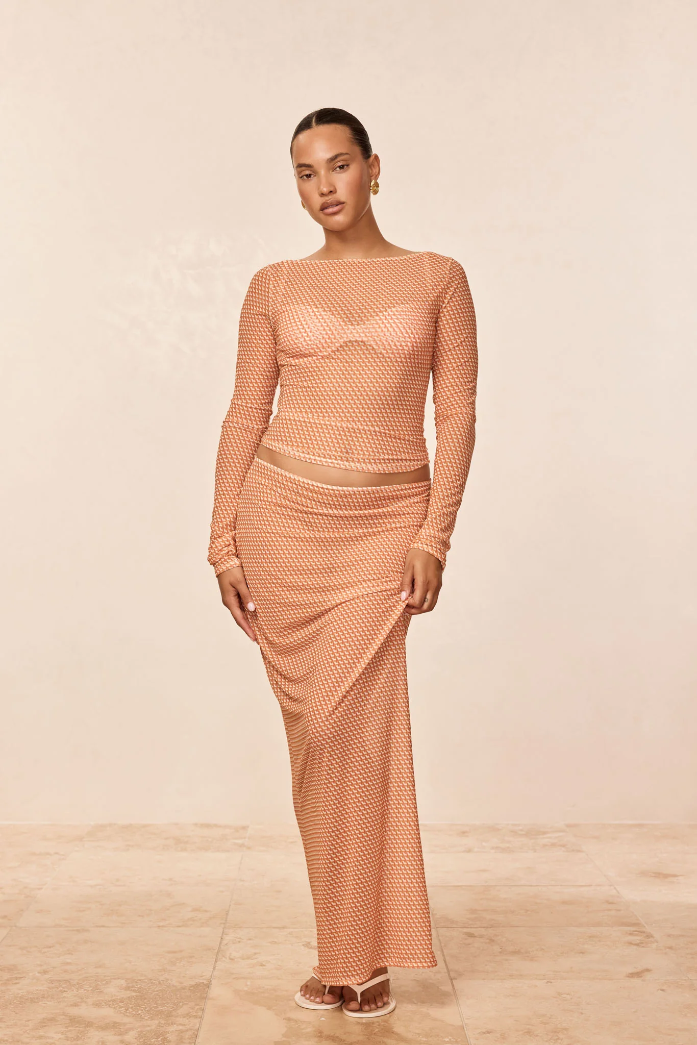 Fontelina Skirt - Micro Geo Mesh - Image 5