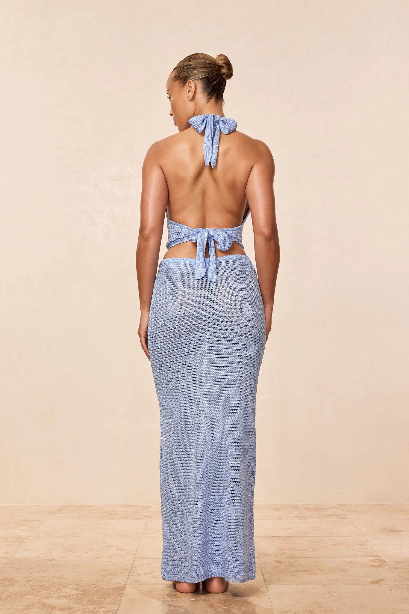 Fontelina Skirt - Sky Treble Knit - Image 6