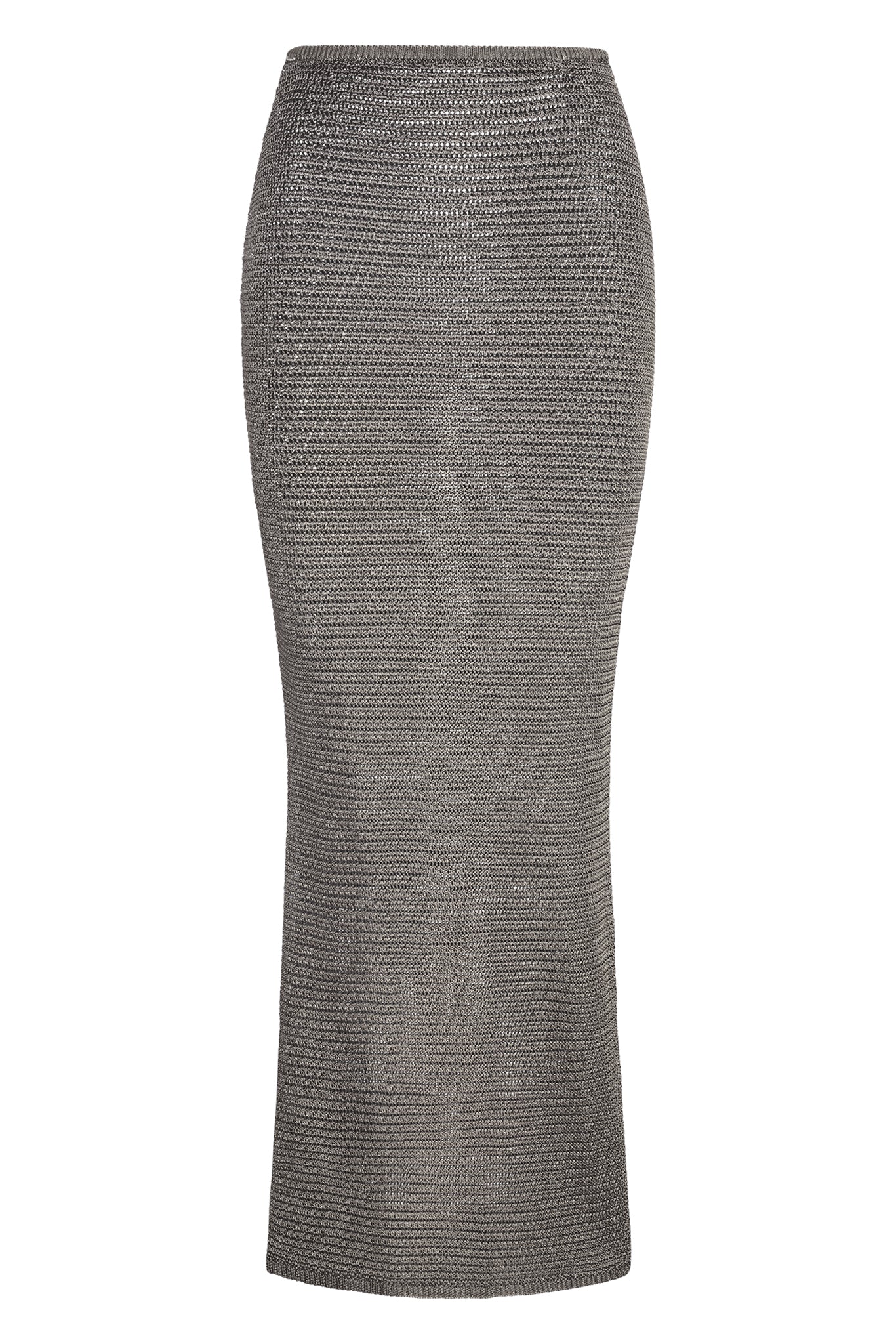 Fontelina Skirt - Steel Treble Knit