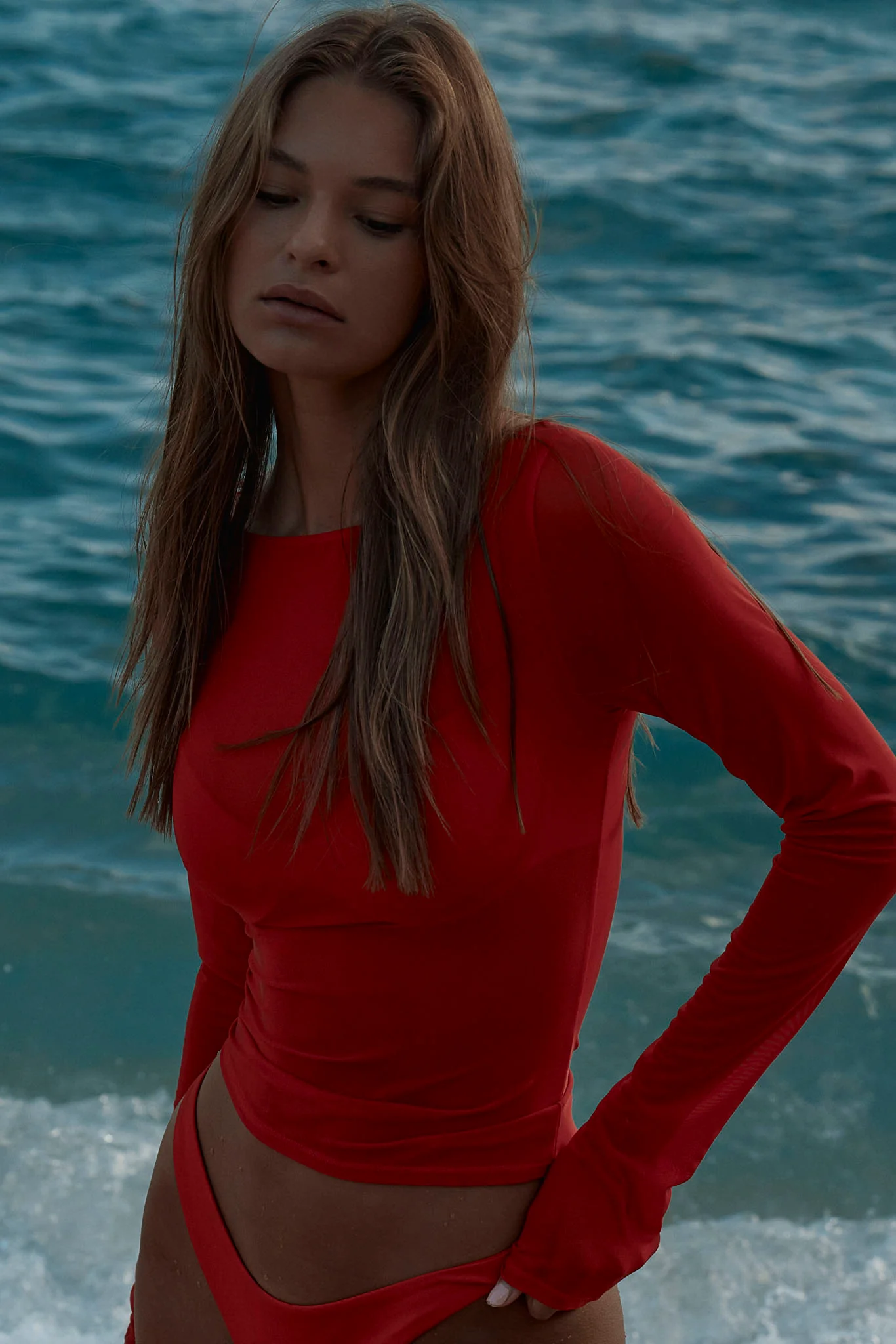 Ipanema Top - Chili Pepper Mesh - Image 7