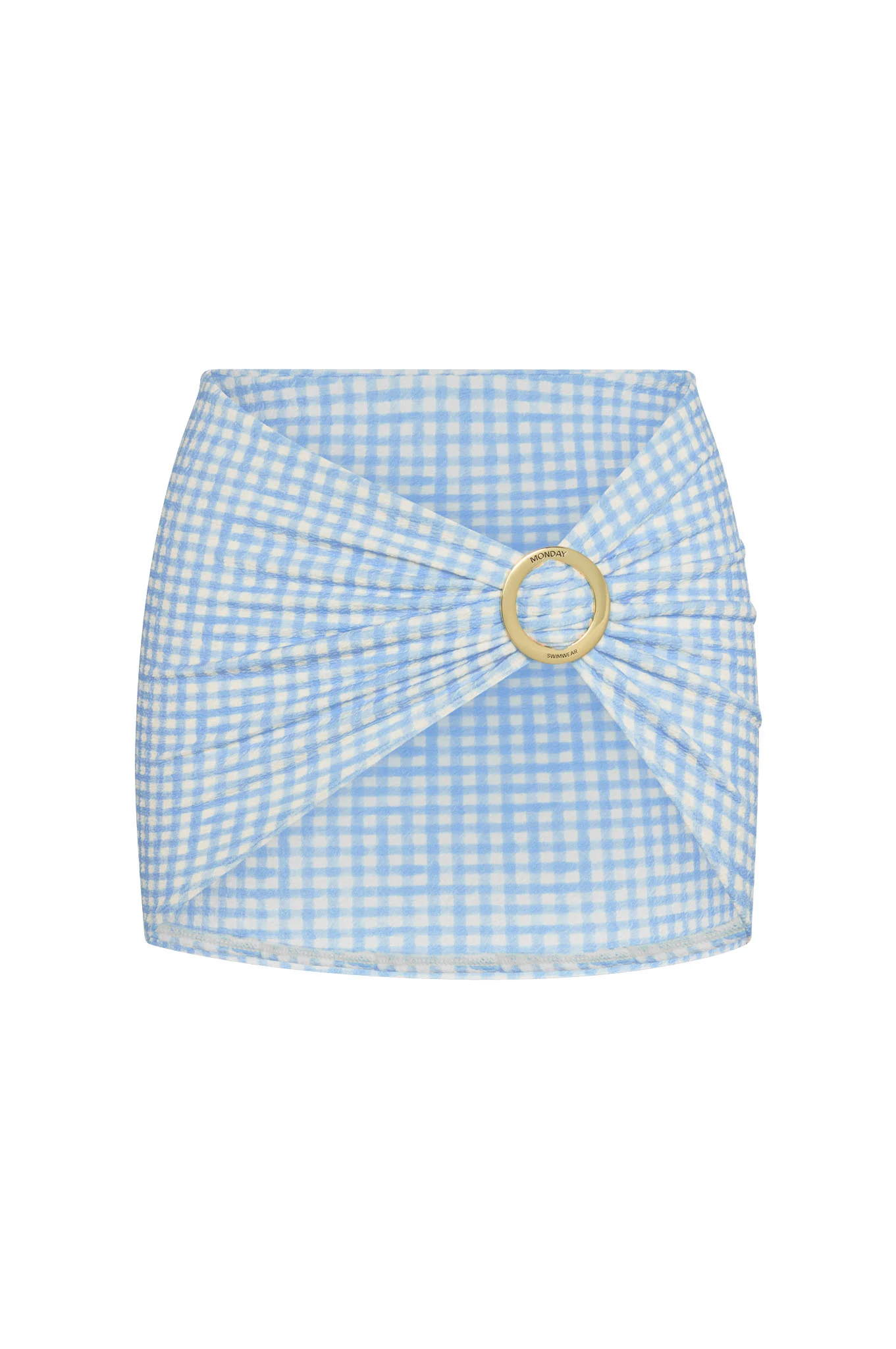 Jamaica Sarong - Sky Gingham
