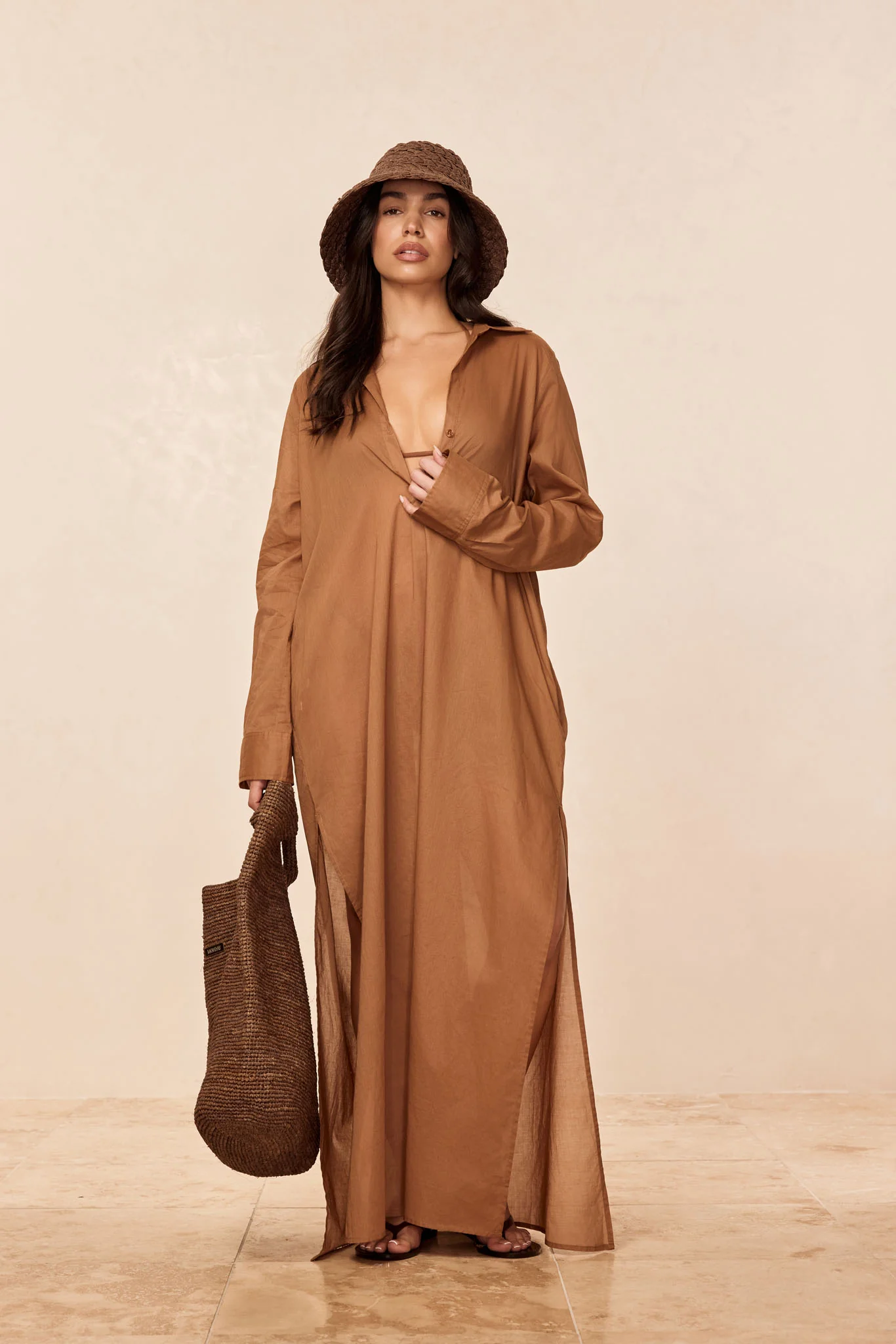 Kokomo Kaftan - Caramel - Image 3