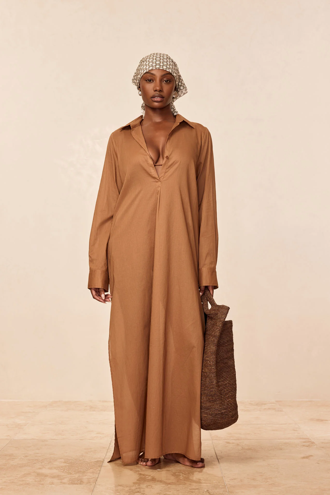 Kokomo Kaftan - Caramel - Image 5