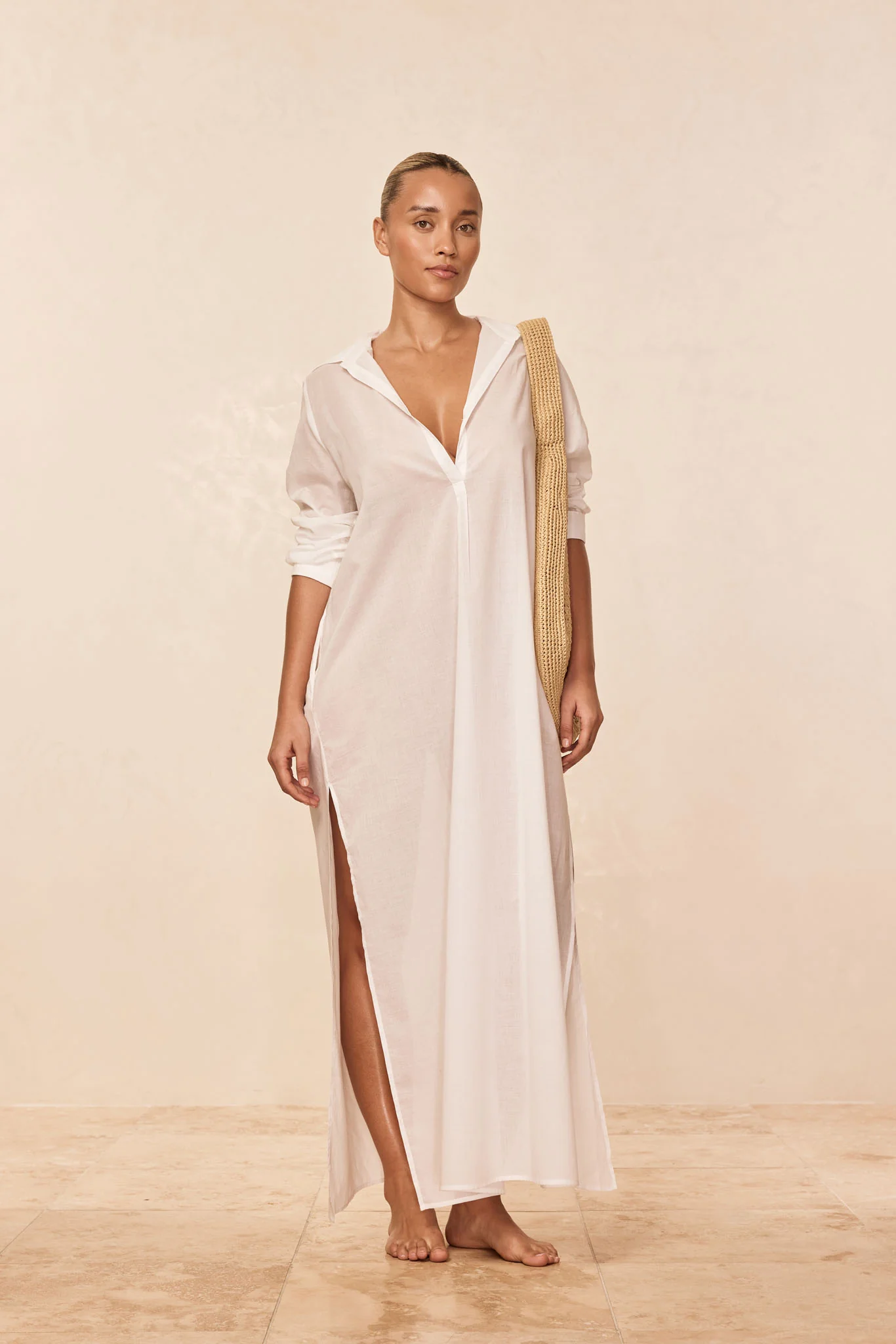 Kokomo Kaftan - White - Image 4