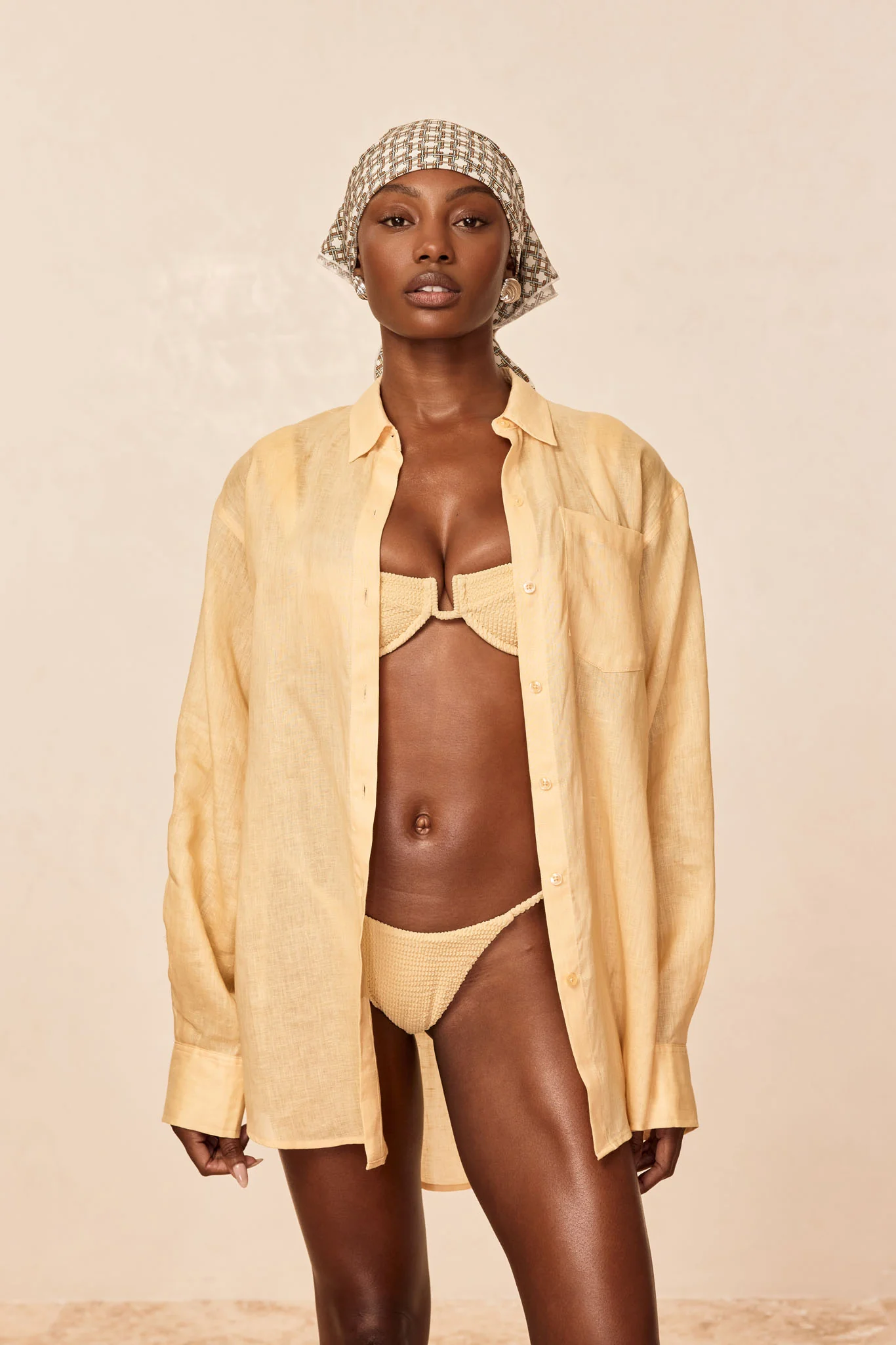 La Jolla Shirt - Raffia Linen - Image 6