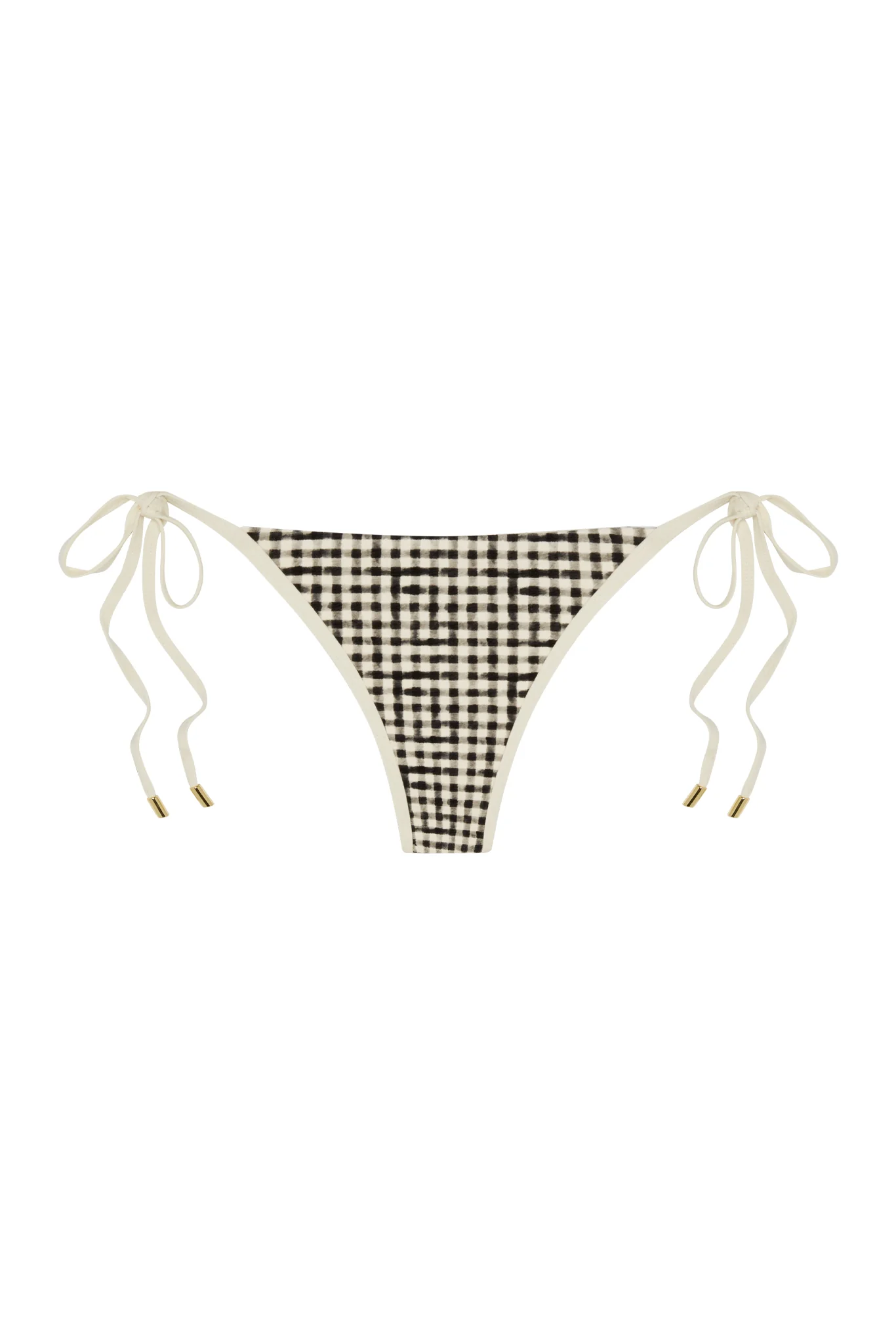 Le Marais Bottom - Black Gingham