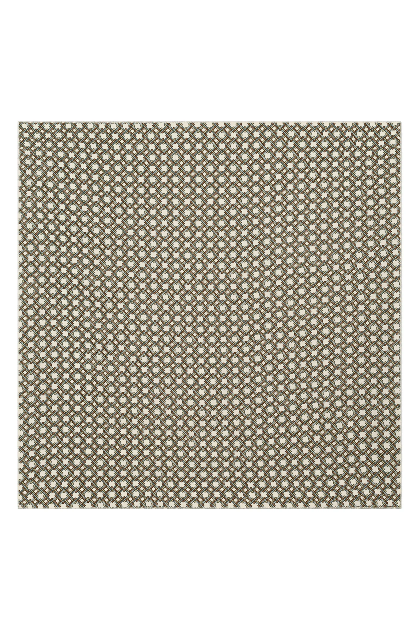 Monday Head Scarf - Tile Geo Silk - Image 4