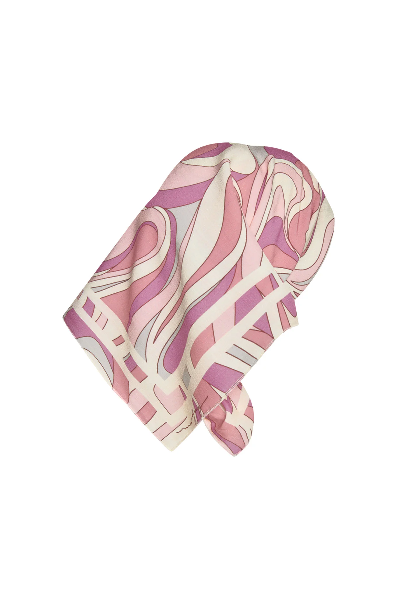 Monday Head Scarf - Costa Rei Pink - Image 3