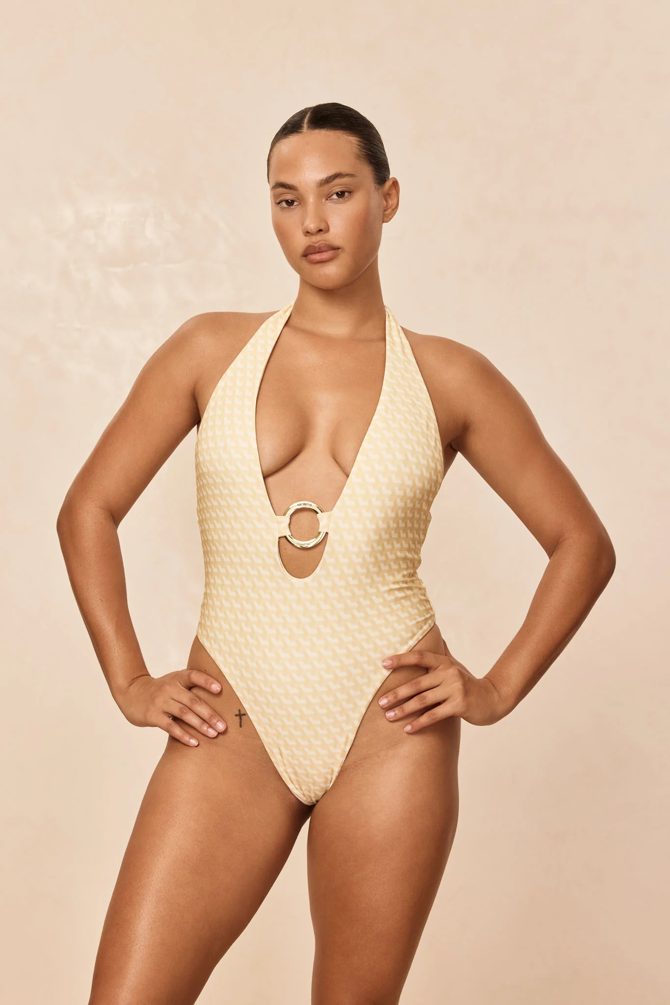 Montego One Piece - Ivory Geo - Image 5