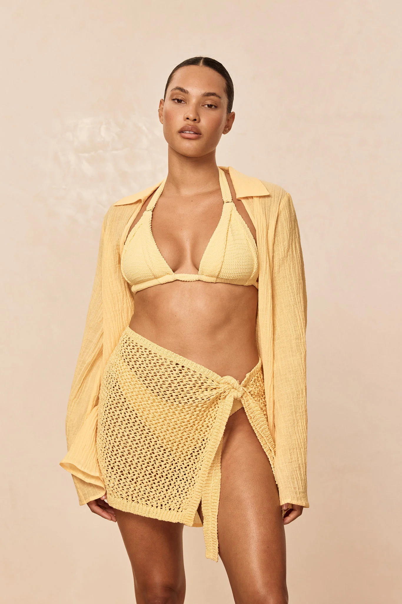 Morocco Top - Honey Crinkle - Image 5
