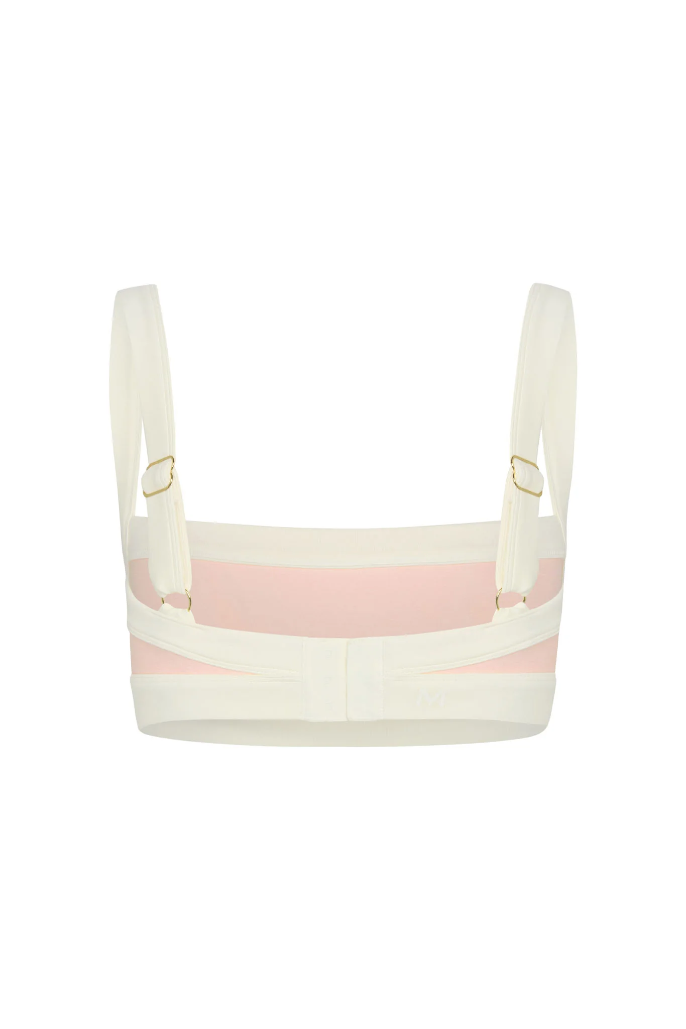 Outpost Bra - Heather Powder Pink/Ivory - Image 5
