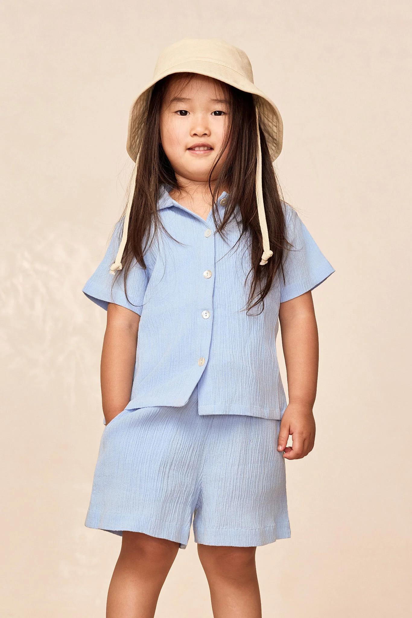 Pacific Beach Shirt Kids - Sky - Image 2