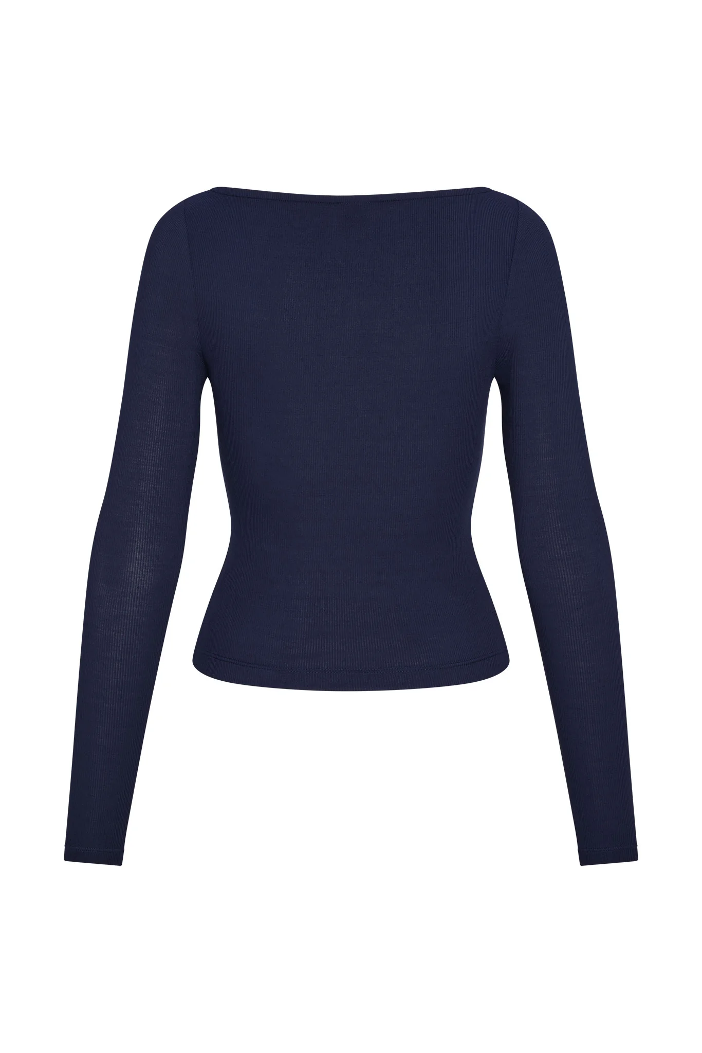 Paddington Long Sleeve - Midnight Lightweight Rib - Image 6