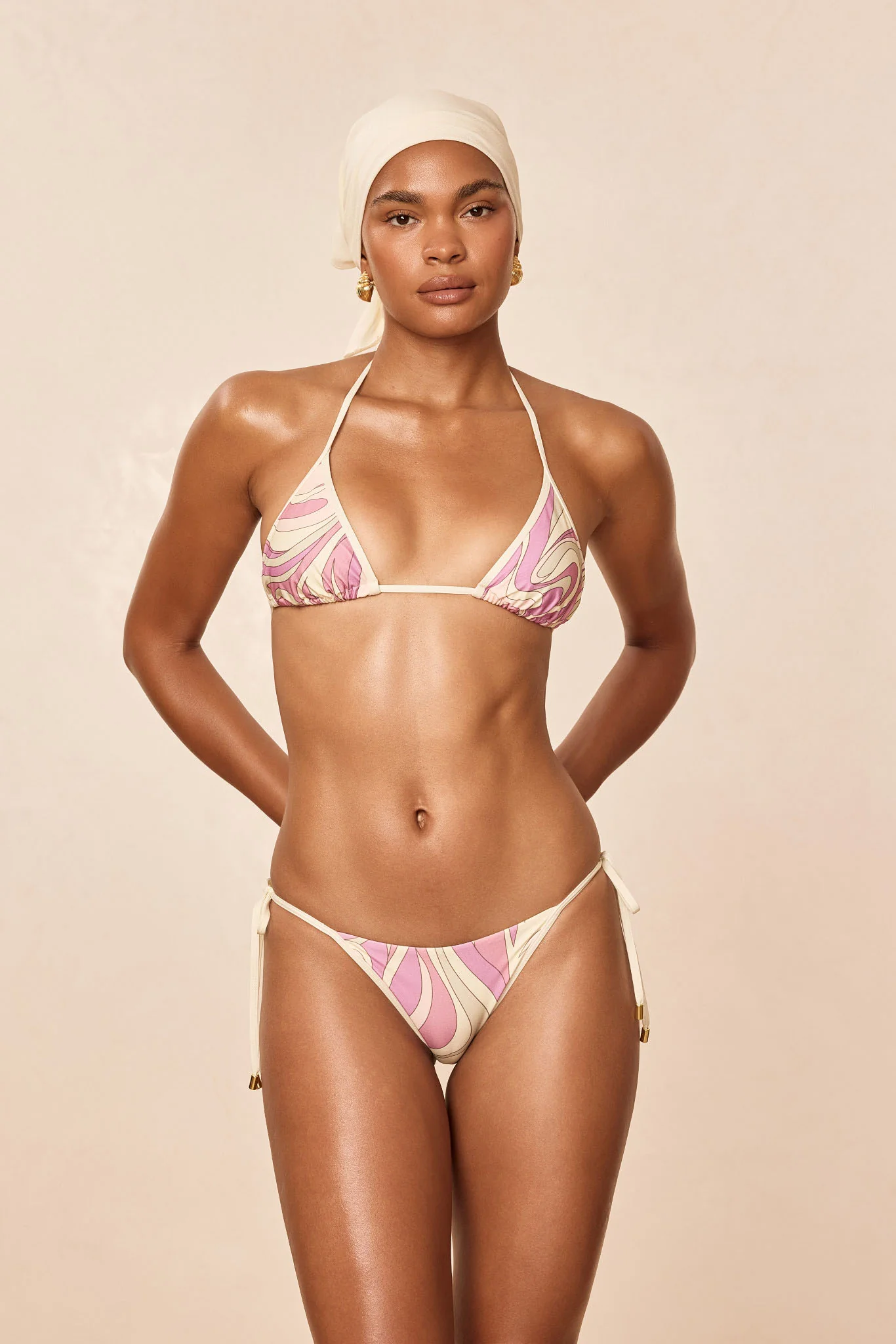 Palma Top Color Block - Costa Rei Pink/Ivory - Image 6