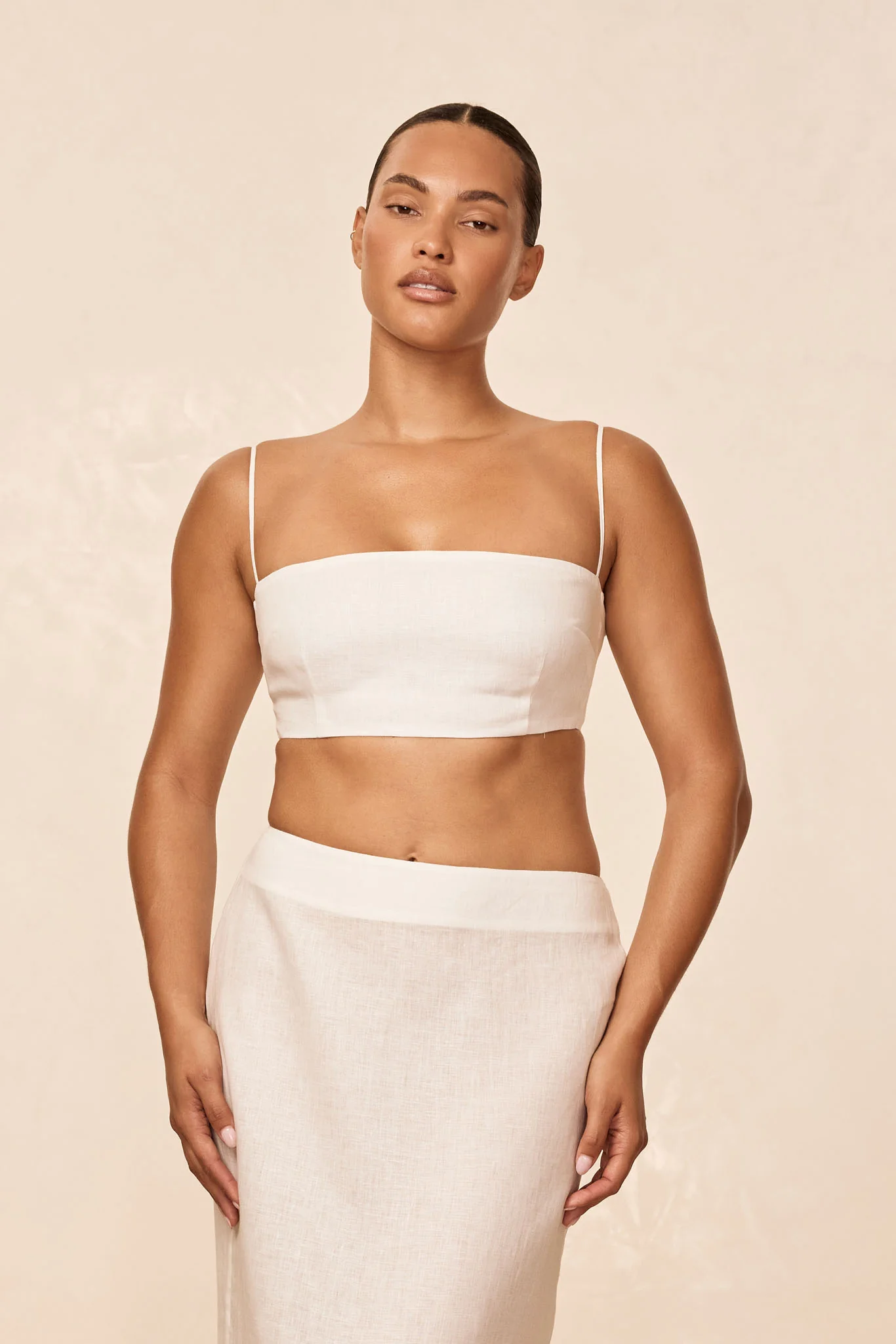 San Diego Top - White Linen - Image 3