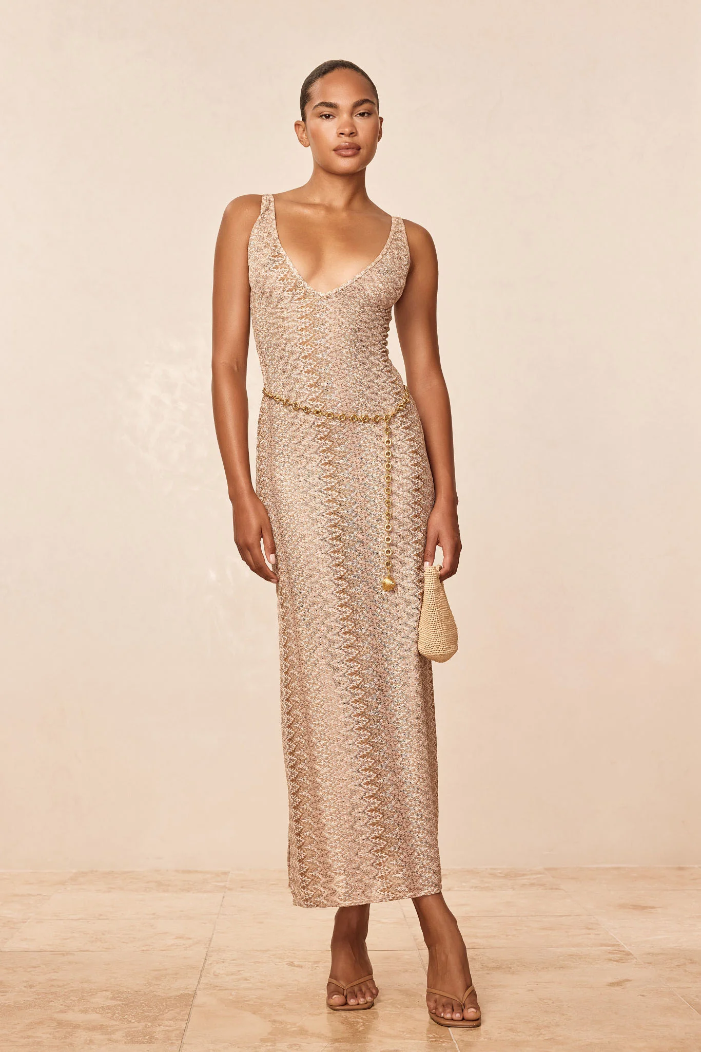 Sayulita Dress - Porto Cervo Gold - Image 4