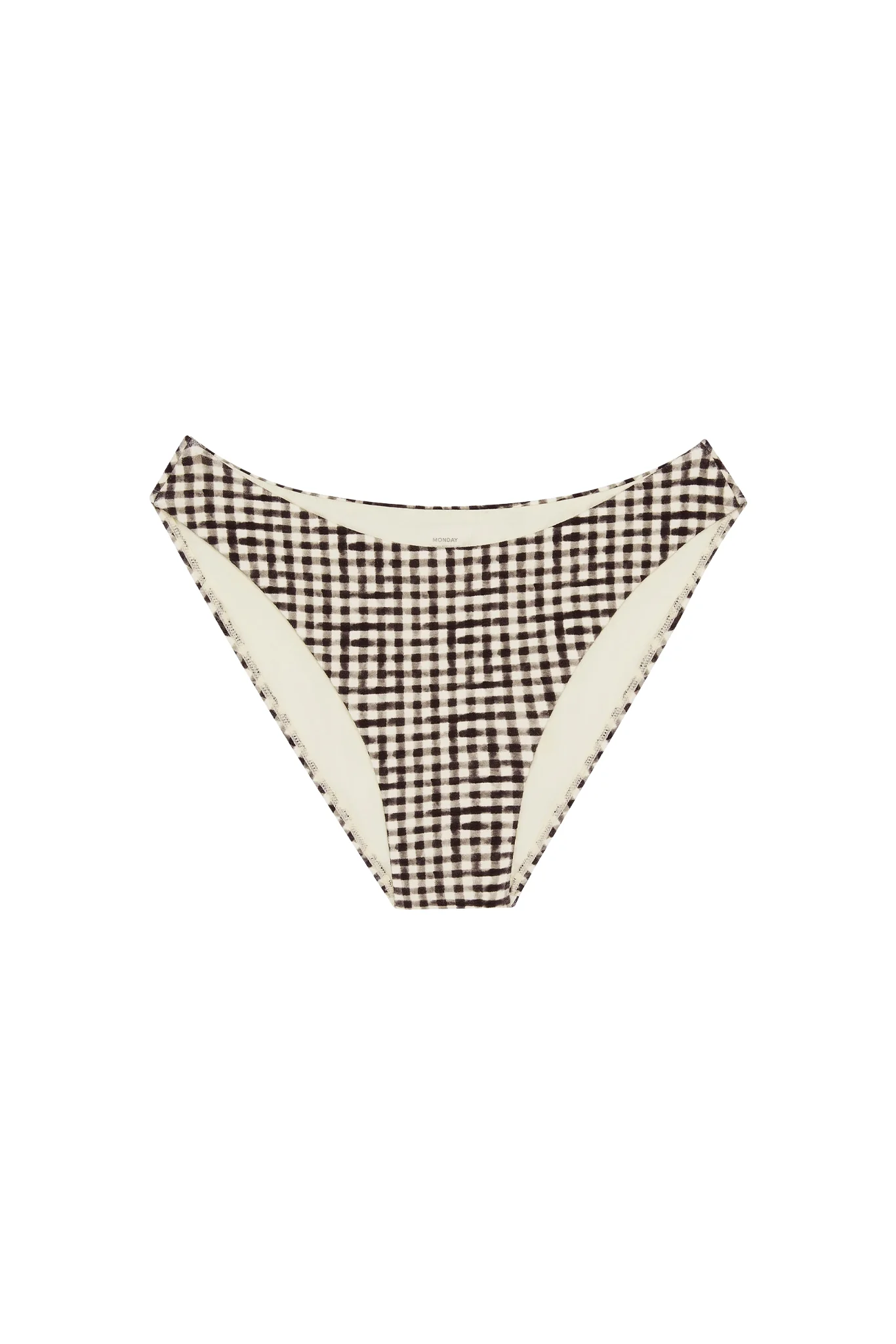 Seychelles Bottom - Black Gingham