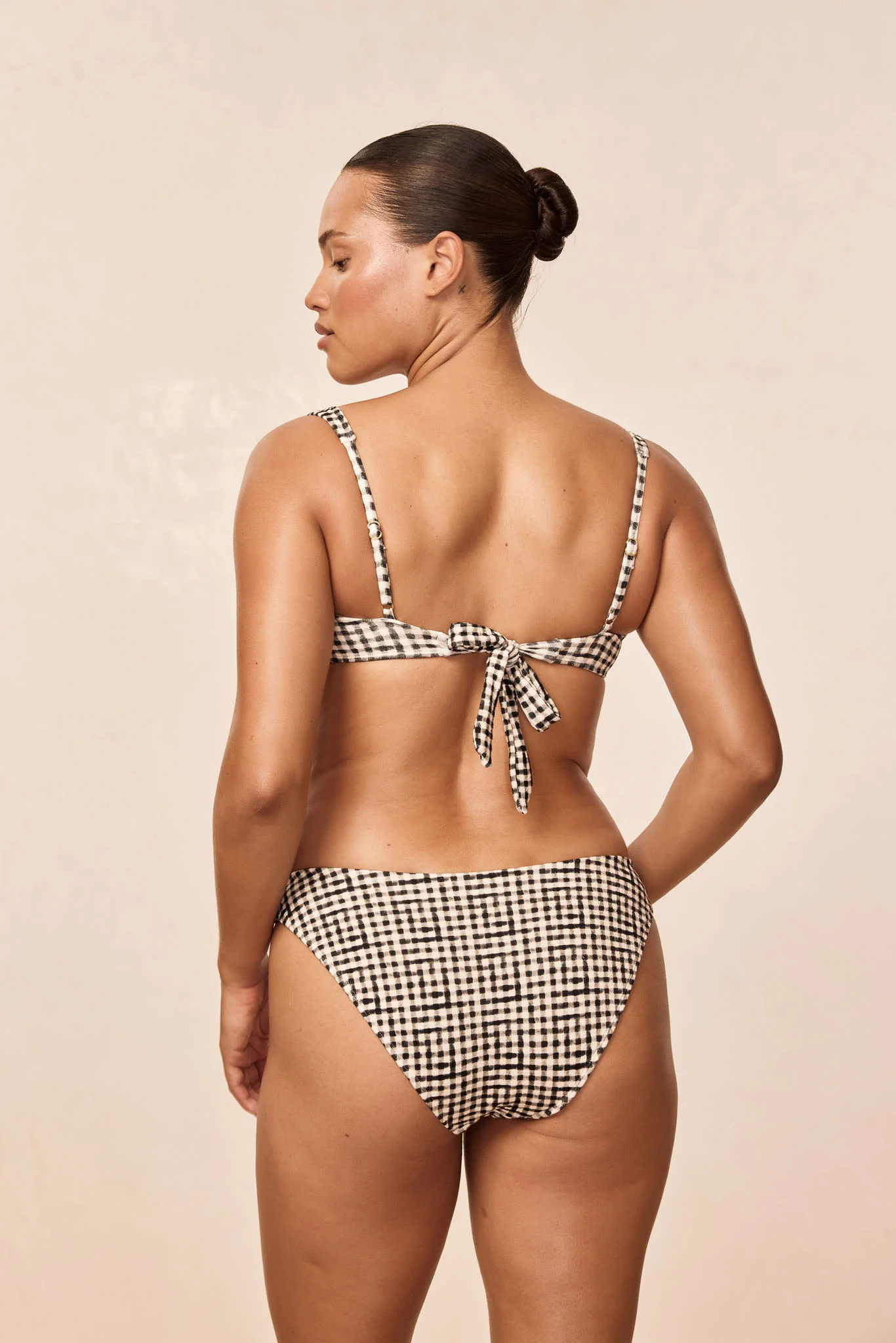 Seychelles Bottom - Black Gingham - Image 5