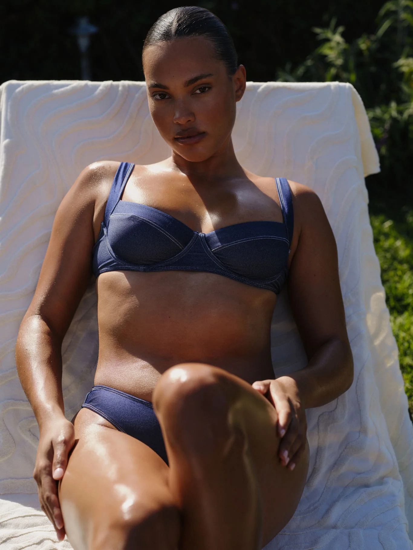 Sorrento Top - Blue Denim - Image 2