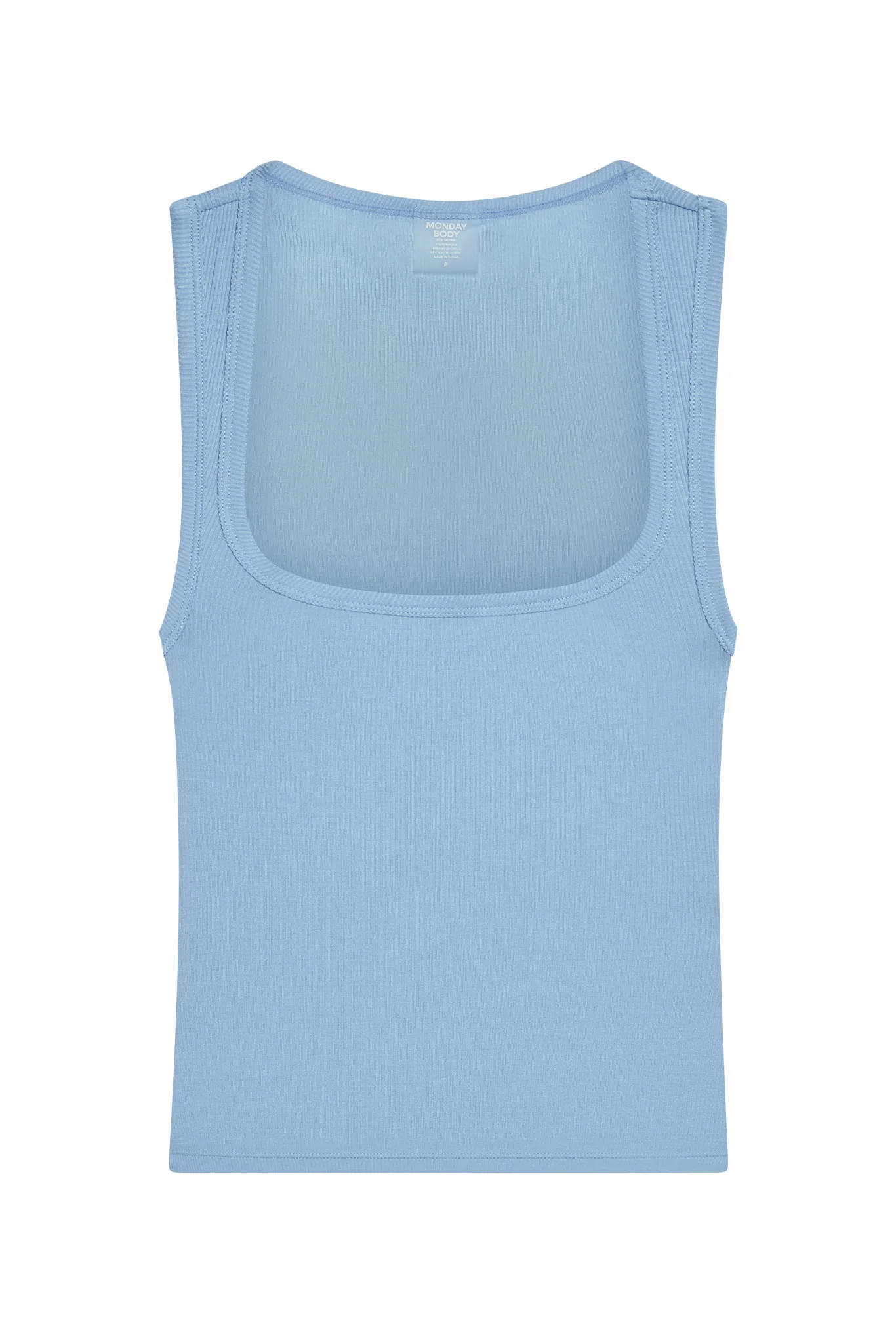 Tash Tank Long - Sky Lightweight Rib