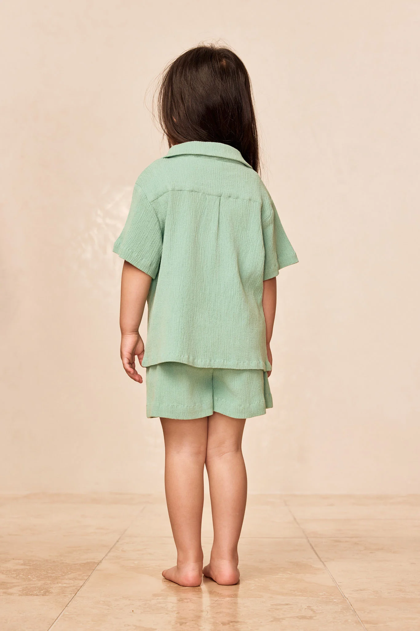 Tuscany Short Kids - Pond Crinkle - Image 4