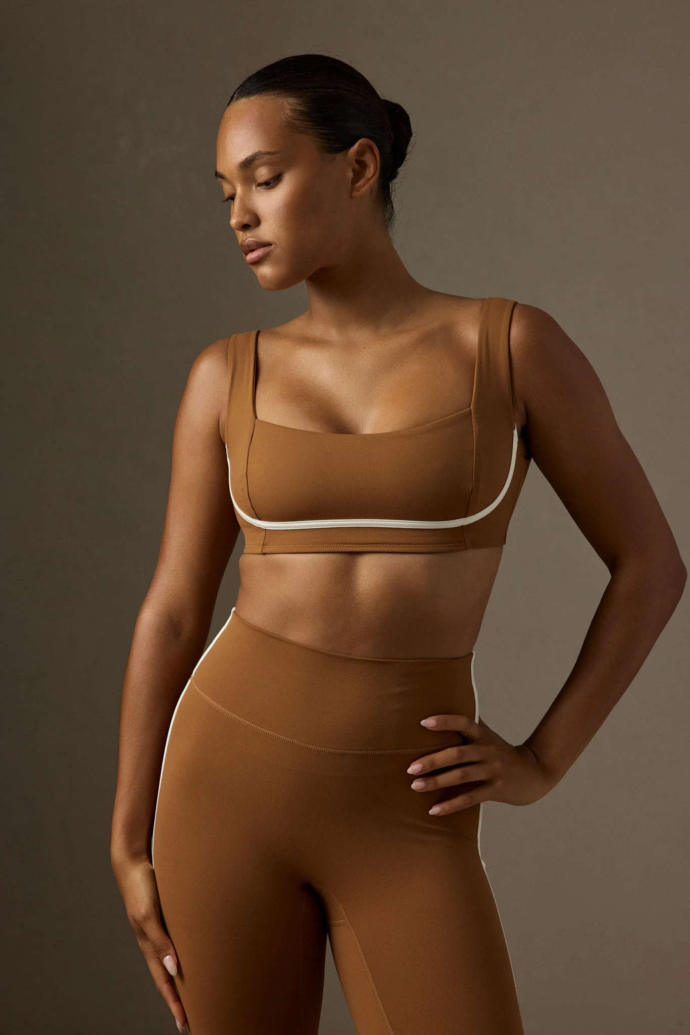 Zion Bra - Caramel/Ivory - Image 2